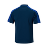 Mizuno Showdown Knitted Short Sleeve Polo Estate Blue